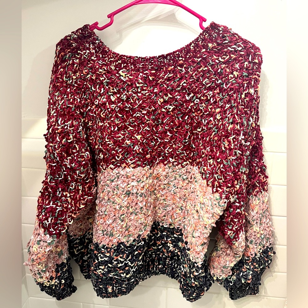 Colorful Knitted Sweater